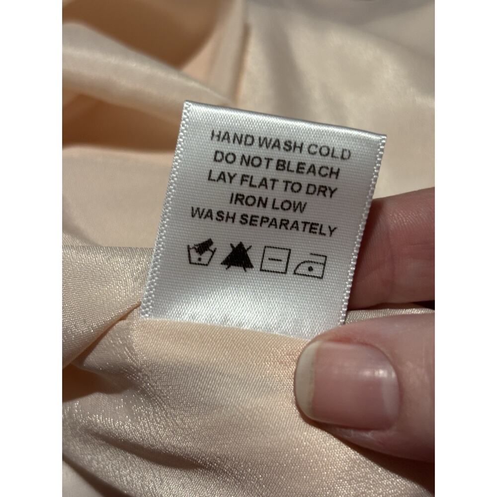 Lovers + Friends Revolve Acer Maxi Dress Pastel XS Tiered Color Block Lined - Picture 8 of 9